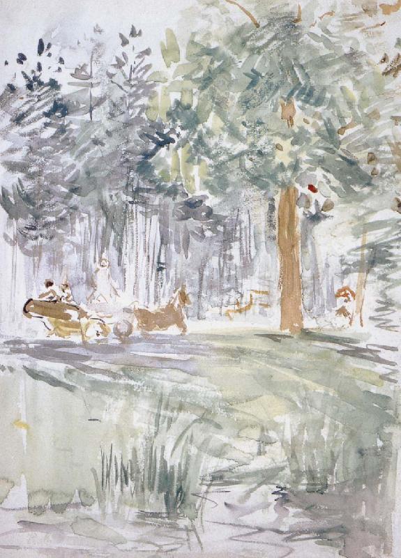 Berthe Morisot Carriage China oil painting art